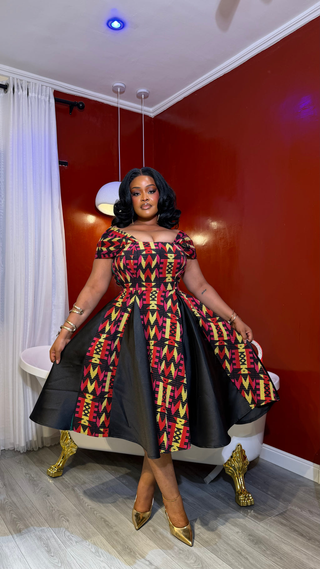 Serwaa Royale Akwete Dress