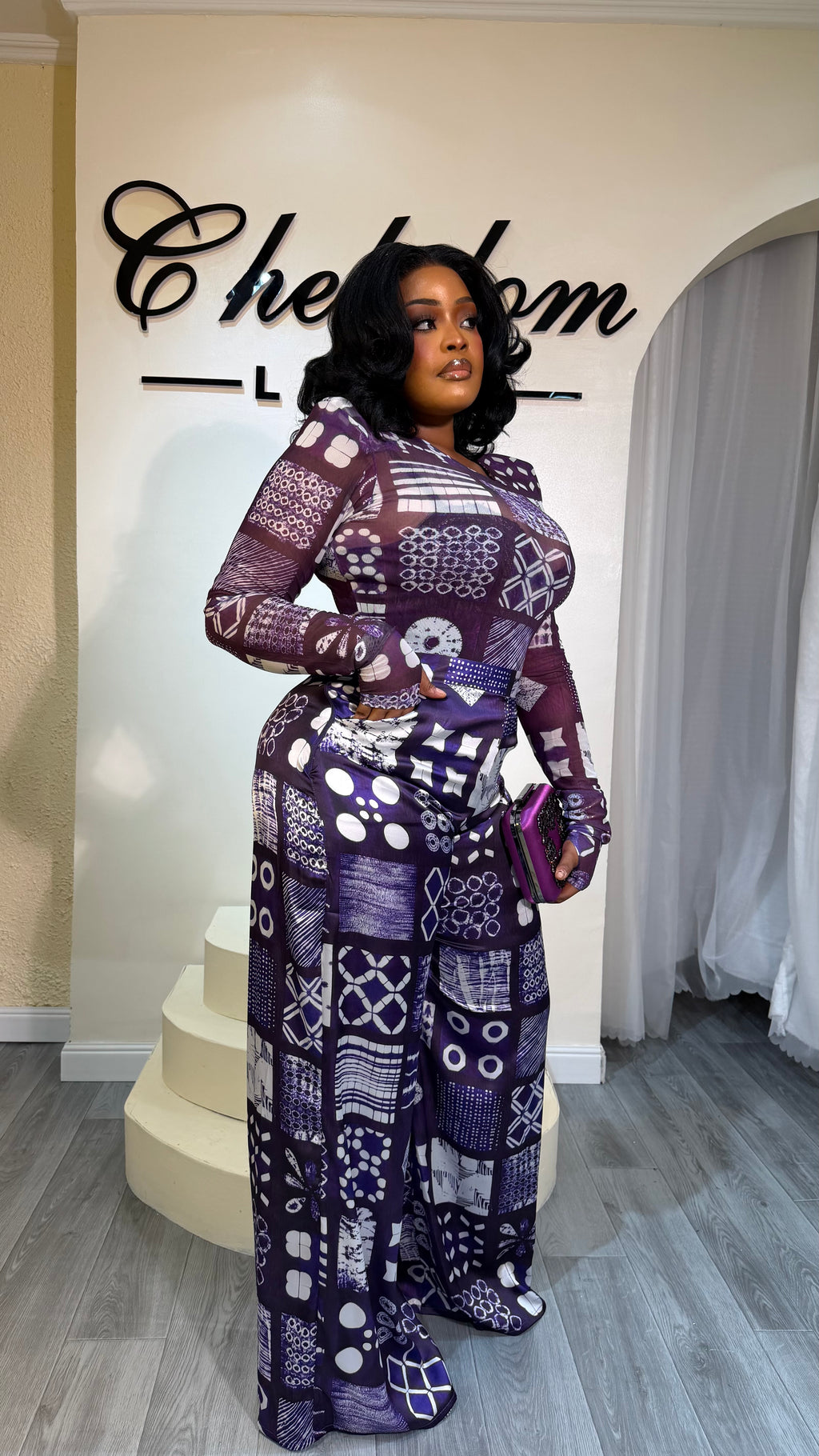 Afrozest Silk & Mesh Pant Set