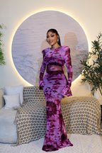 Asake Belle Dress 🖤 (Afro Print)