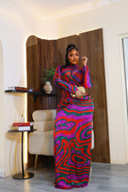 LUNA SET ( Silk and Chiffon )