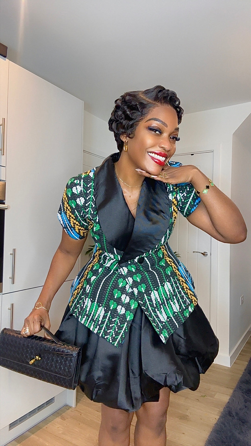 Serwaa – 2-Piece Set 👑 ( GREEN)