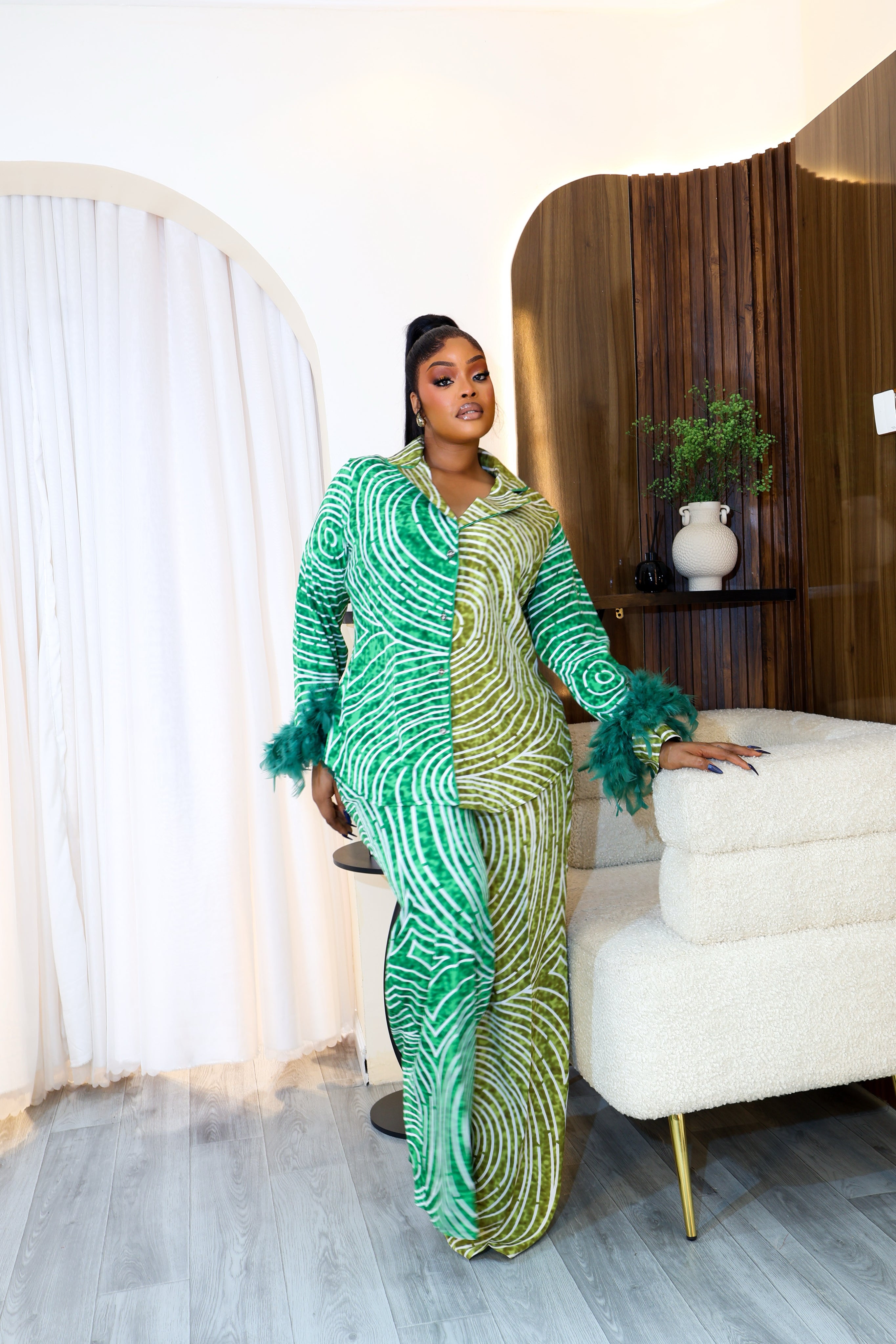 Pattern Play 2pcs Set ( GREEN