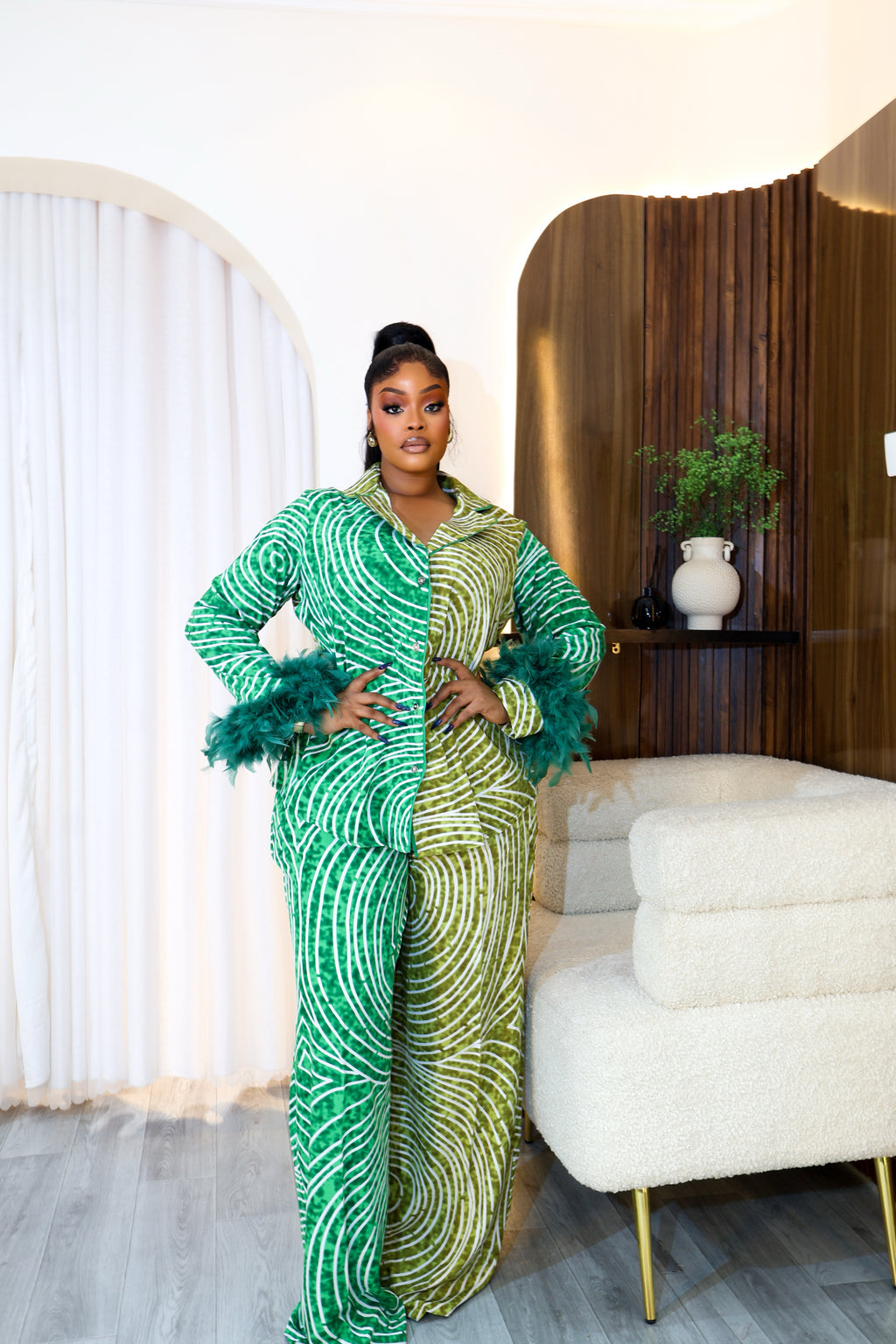 Pattern Play 2pcs Set ( GREEN