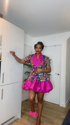 Serwaa – 2-Piece Set (PINK)👑