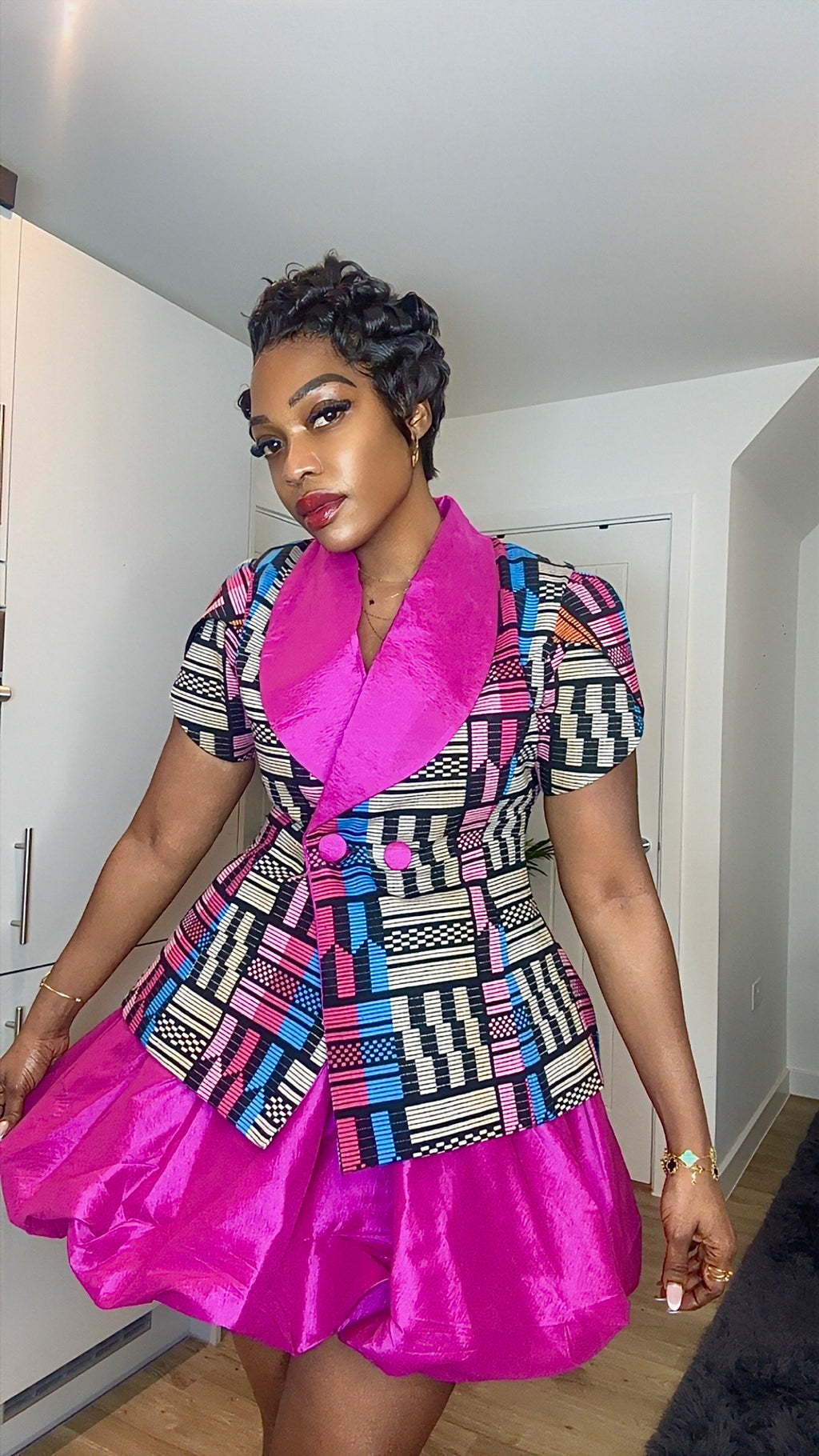 Serwaa – 2-Piece Set (PINK)👑