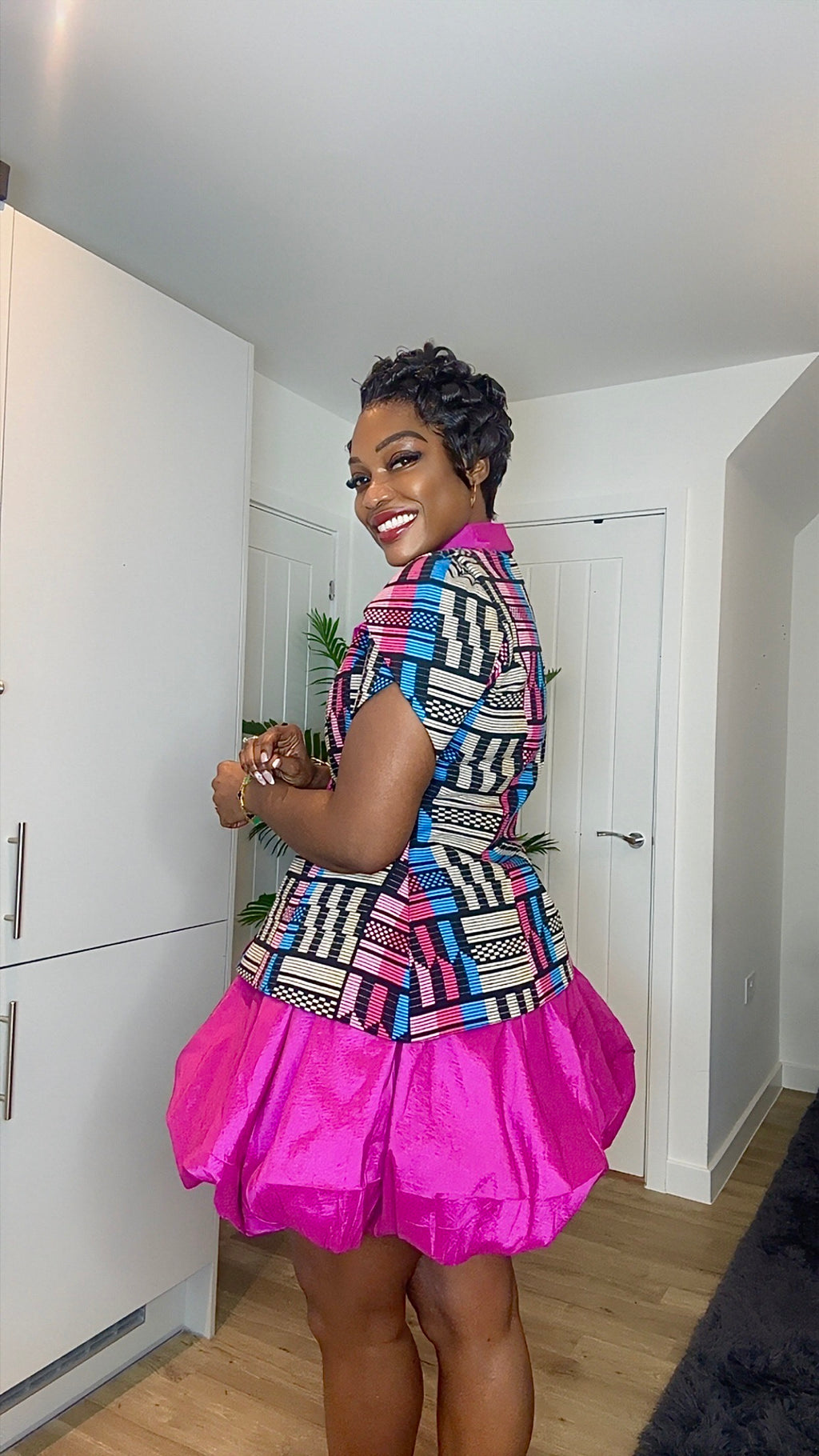 Serwaa – 2-Piece Set (PINK)👑