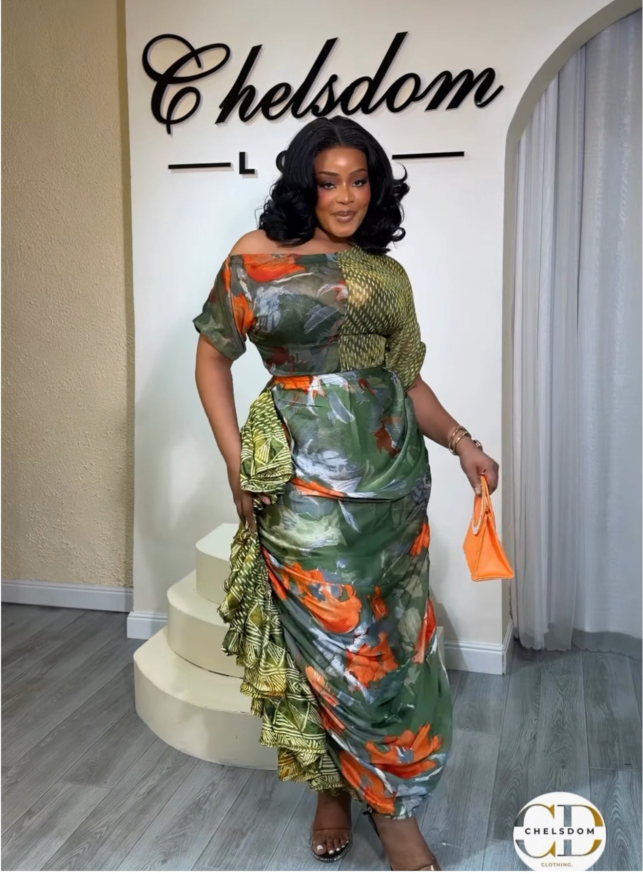 Cascade Set In Green