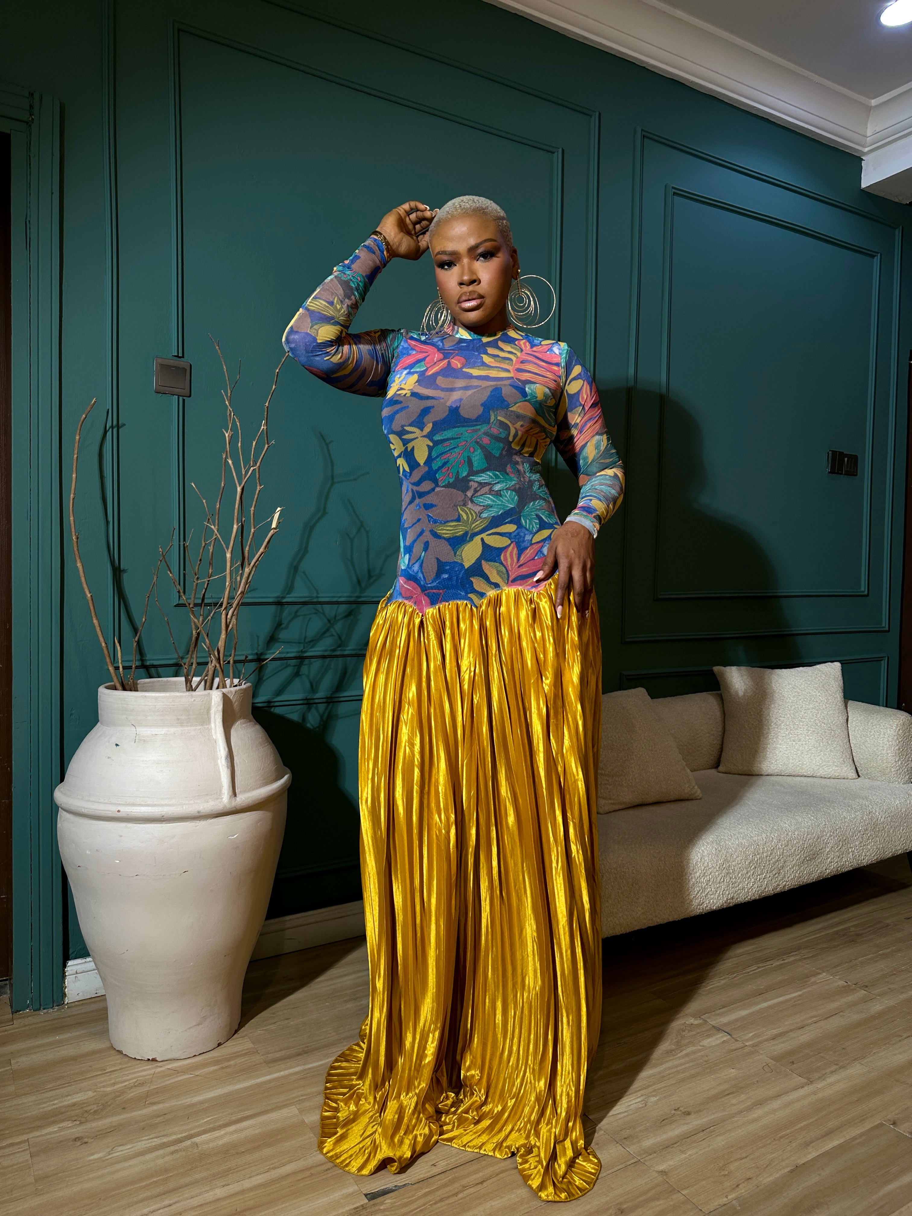 DEBISI DRESS (Yellow)