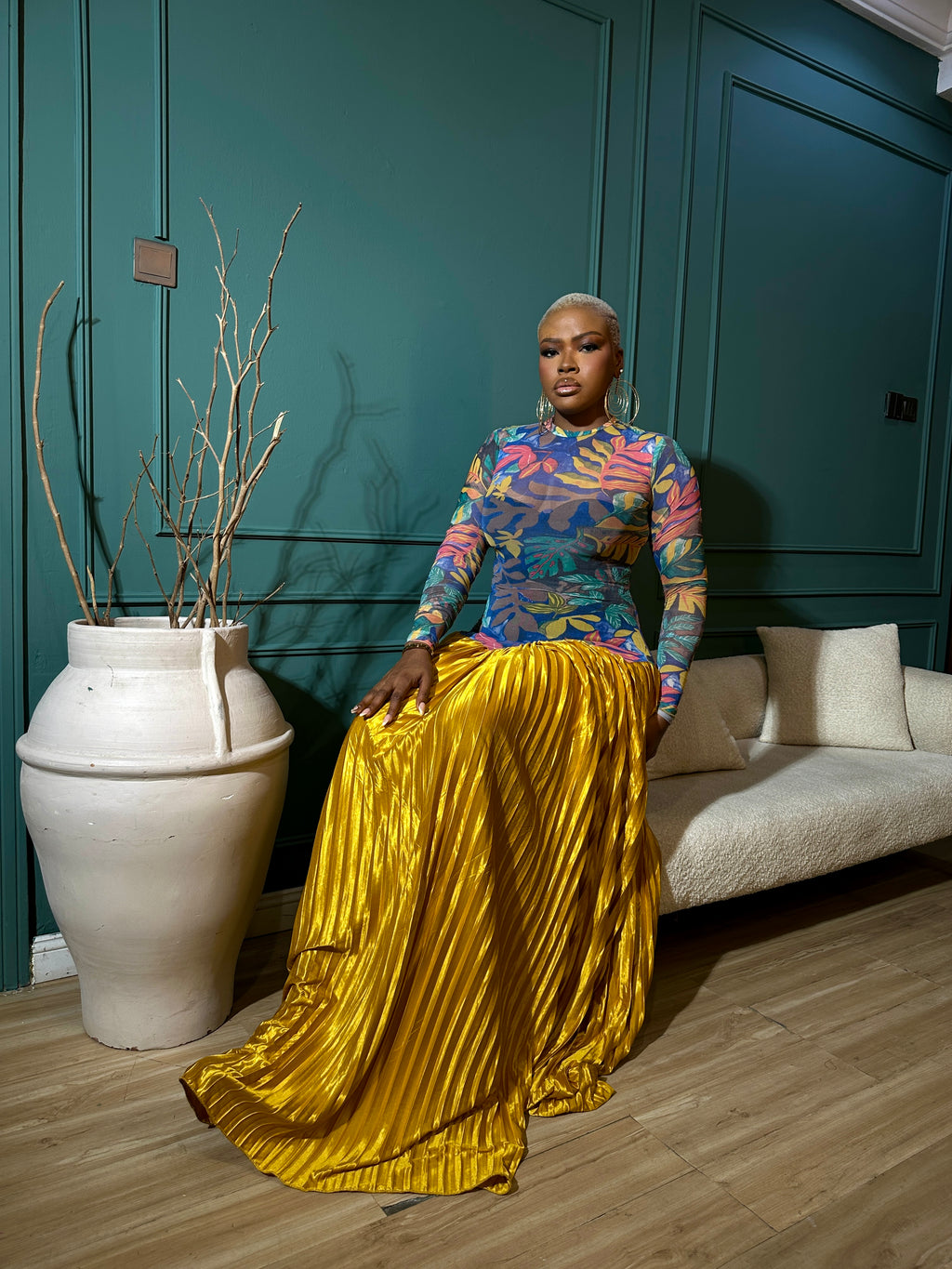 DEBISI DRESS (Yellow)