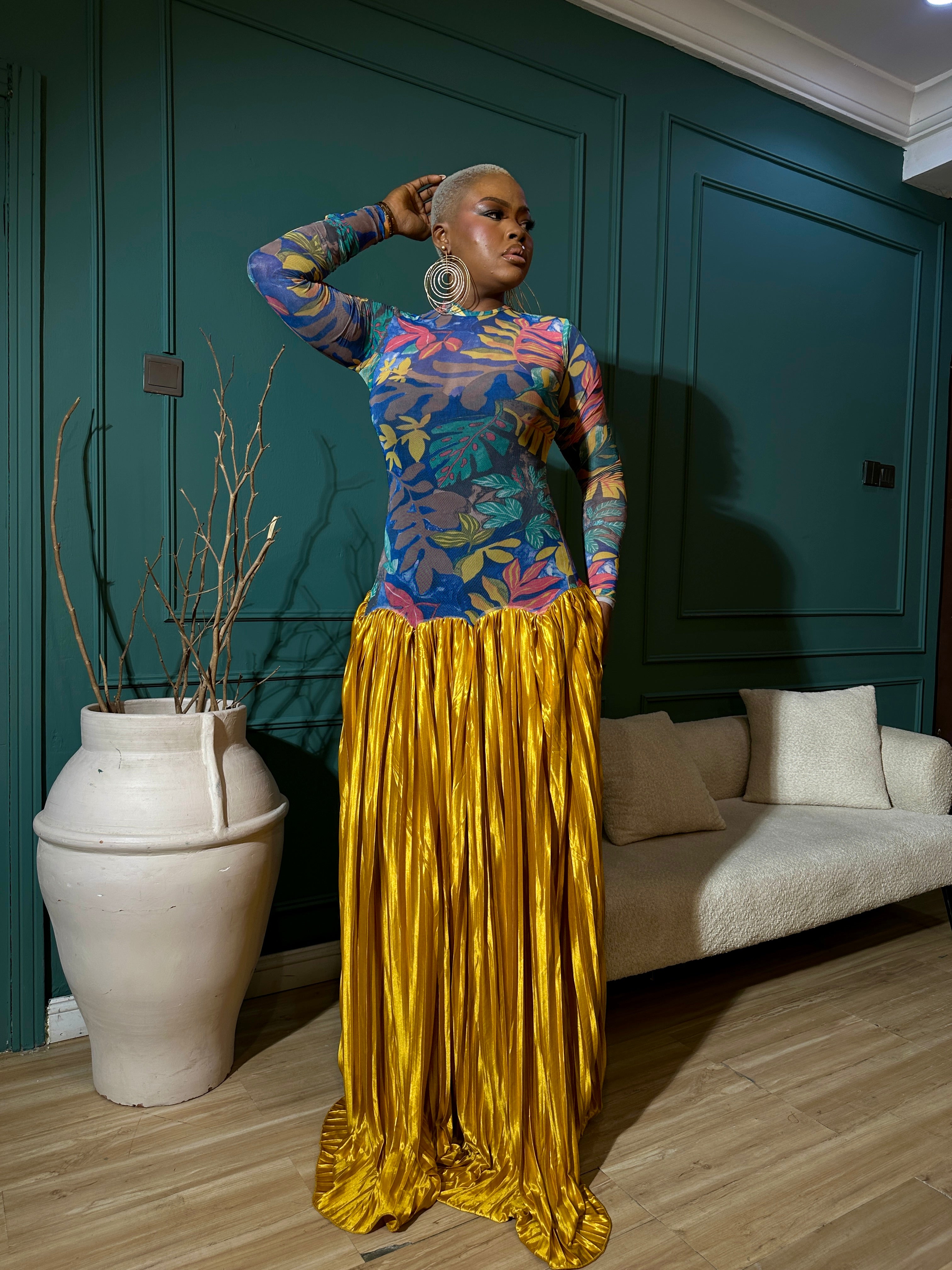 DEBISI DRESS (Yellow)