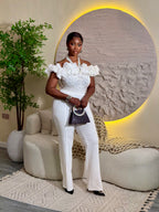 EMPRESS JUMPSUIT In White