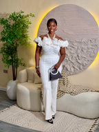 EMPRESS JUMPSUIT In White