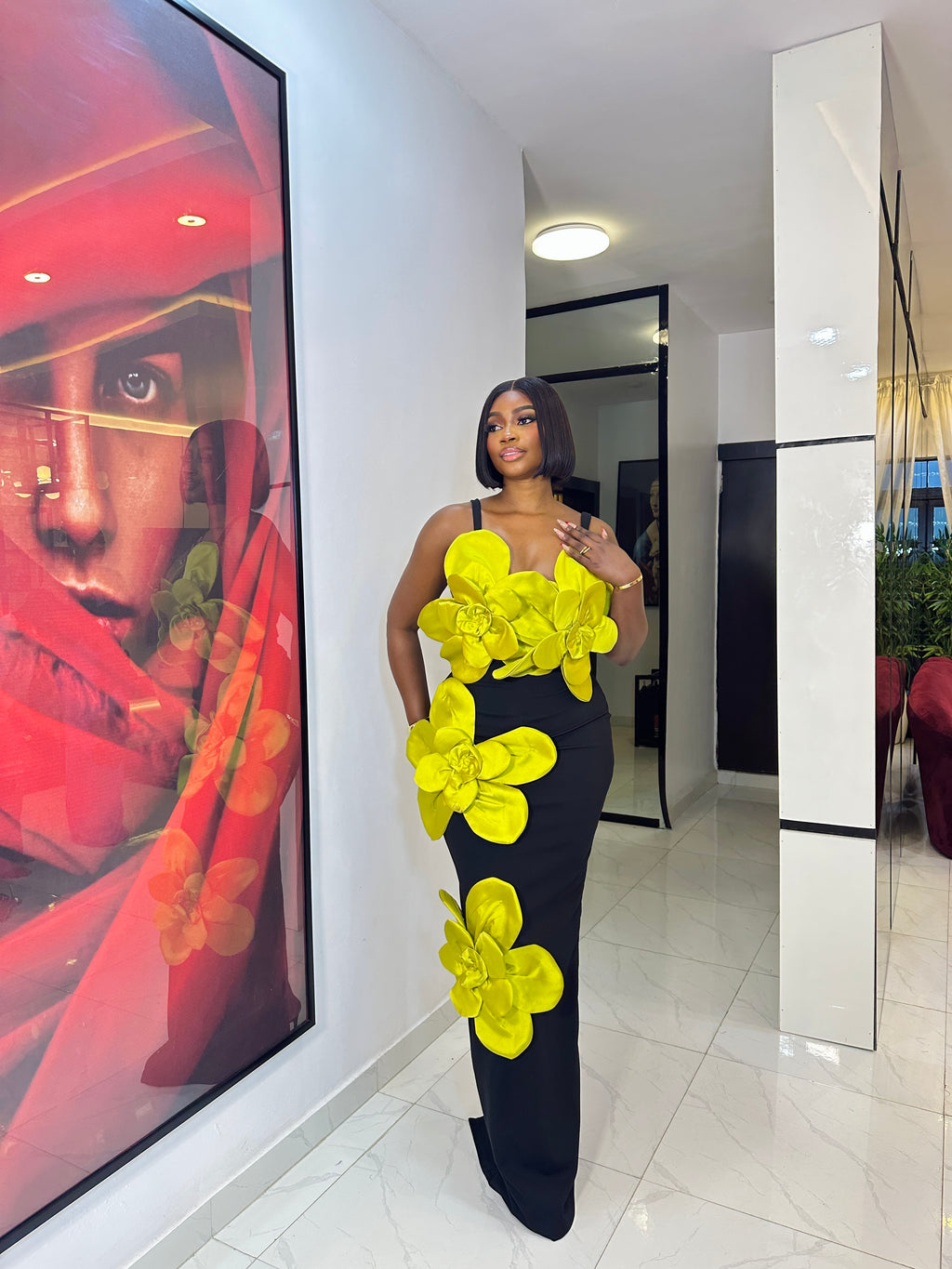 ZURI DRESS In Lemon