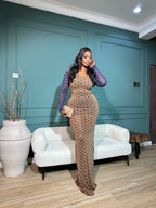 MILLY DRESS In Brown