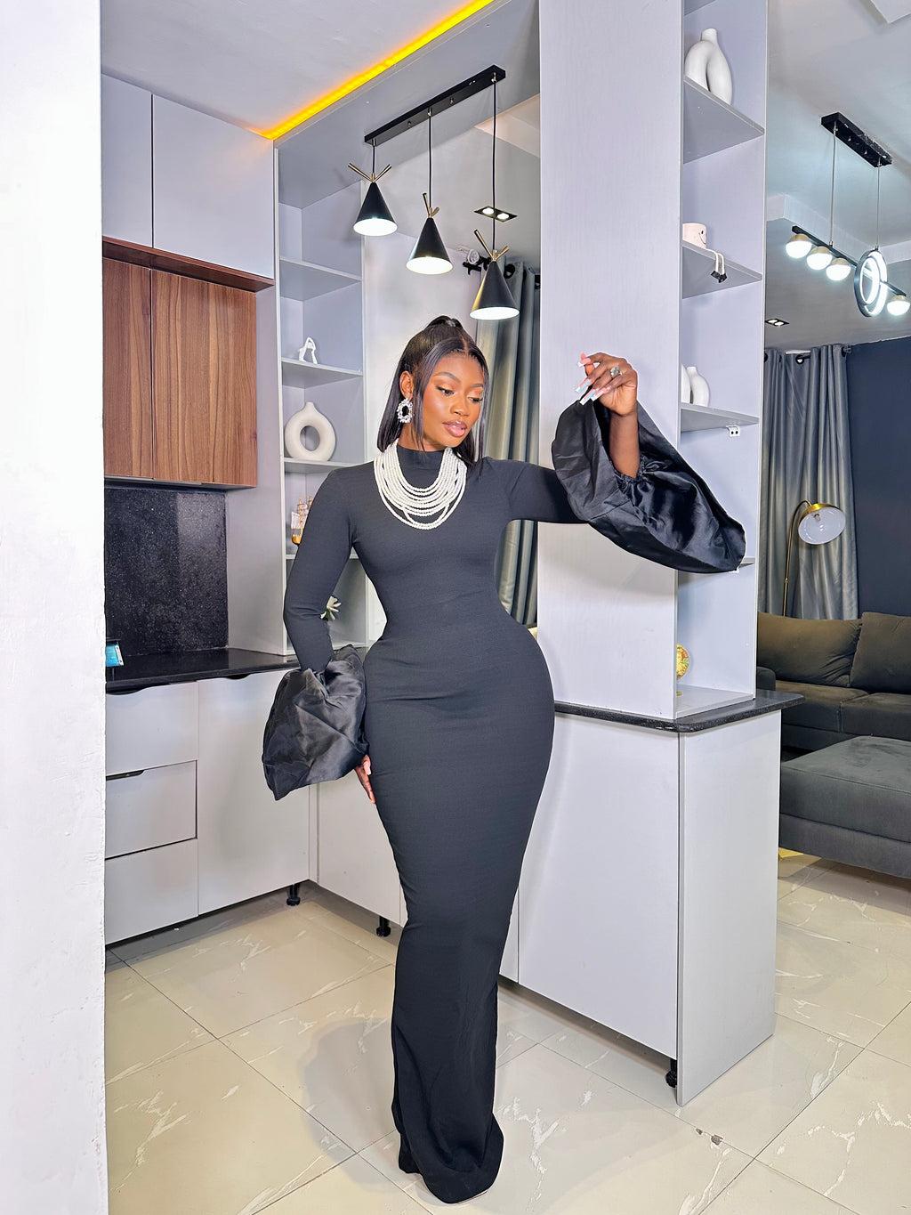 ELOUISE DRESS In Black